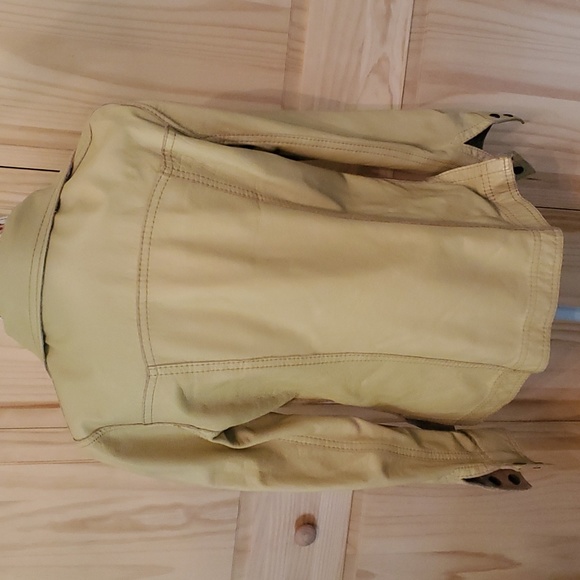 Reversible vintage leather jacket - Picture 5 of 14